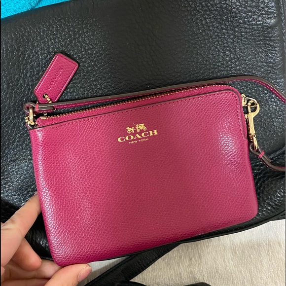 Coach Side Zip Wristlet - Picture 2 of 5